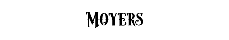 Moyers font preview