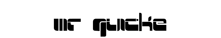Mr Quicke font preview