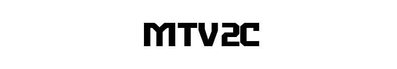 MTV2C font preview