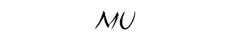 MU font preview