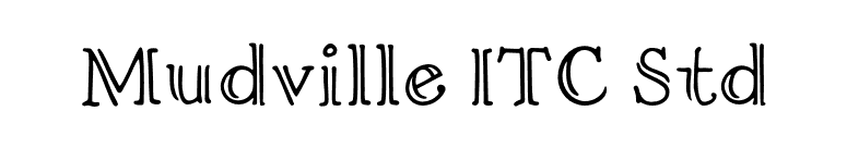 Mudville ITC Std font preview