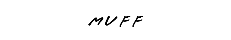 Muff font preview