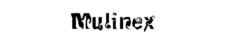 Mulinex font preview