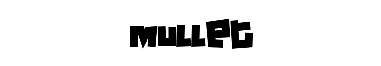 Mullet font preview