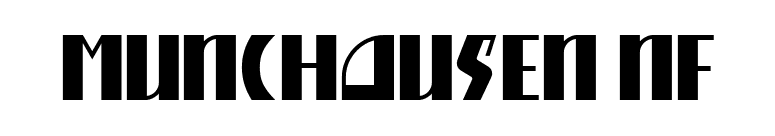 Munchausen NF font preview