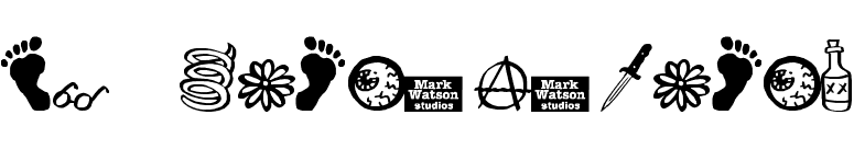 MW Ding-A-Lings font preview