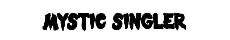 Mystic Singler font preview