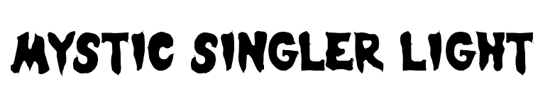Mystic Singler Light font preview