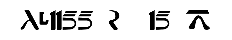Naboo_Futhork font preview