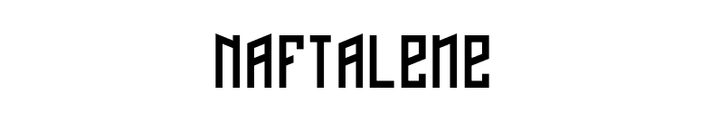 NAFTAlene font preview