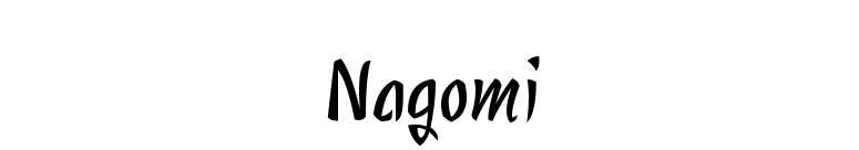 Nagomi font preview