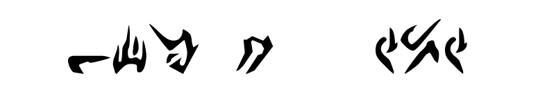 Nal-Huttese font preview