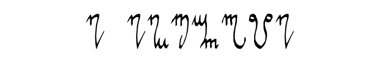 Nanduria font preview