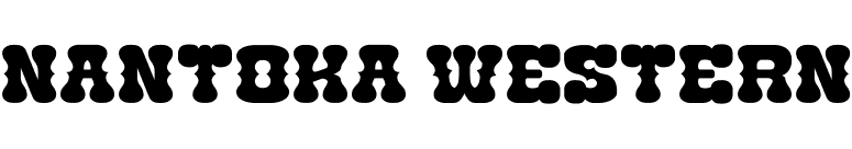 Nantoka Western font preview