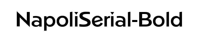 NapoliSerial-Bold font preview
