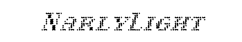 NarlyLight font preview