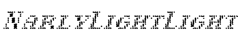 NarlyLightLight font preview