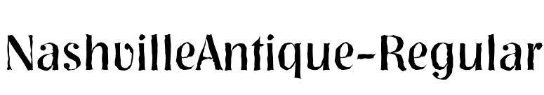 NashvilleAntique-Regular font preview