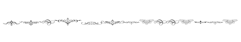 NatVignetteOne font preview