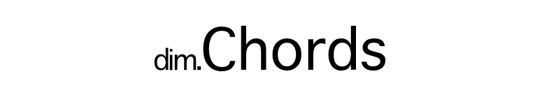 NChords font preview