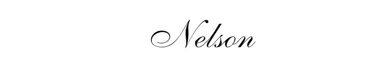 Nelson font preview