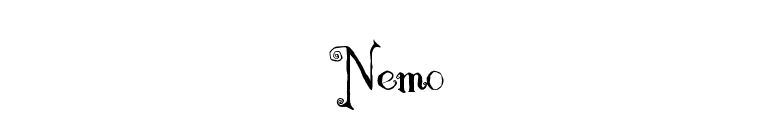 Nemo font preview