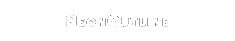 NeonOutline font preview