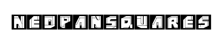 NeoPanSquares font preview