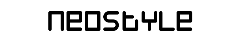 Neostyle font preview