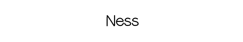 Ness font preview