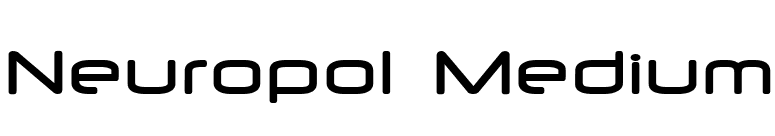 Neuropol Medium font preview