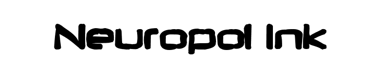 Neuropol Ink font preview