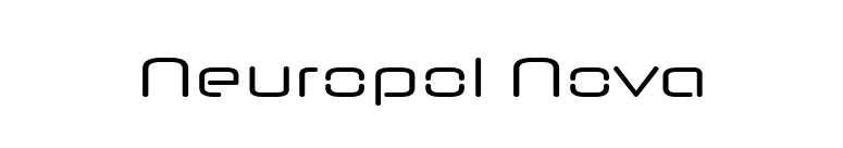 Neuropol Nova font preview