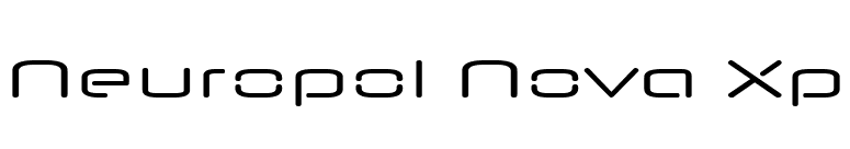 Neuropol Nova Xp font preview
