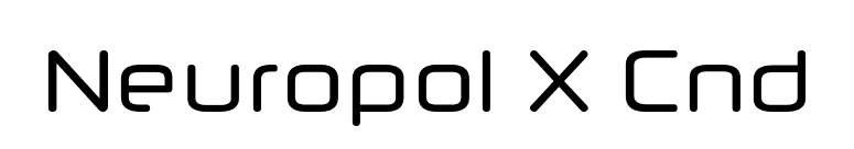Neuropol X Cnd font preview