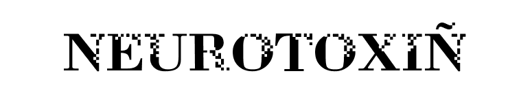 Neurotoxin font preview