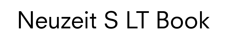 Neuzeit S LT Book font preview