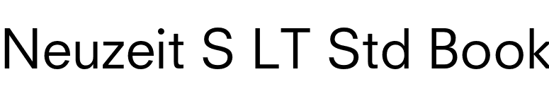 Neuzeit S LT Std Book font preview