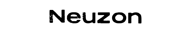 Neuzon font preview