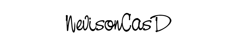 NevisonCasD font preview
