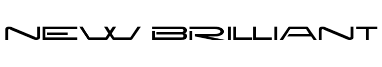 New Brilliant font preview