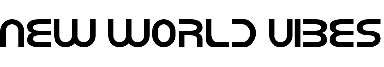 New World Vibes font preview