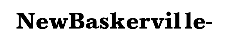 NewBaskerville- font preview