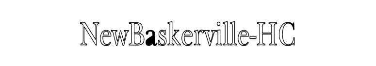 NewBaskerville-HC font preview