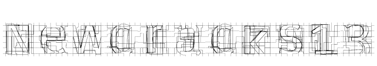 Newcracks13 font preview