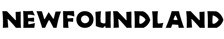 Newfoundland font preview
