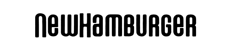 NewHamburger font preview