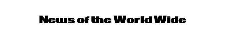 News of the World Wide font preview