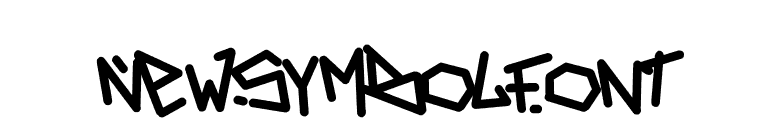 NewSymbolFont font preview