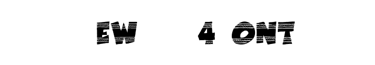 NewWGL4Font font preview